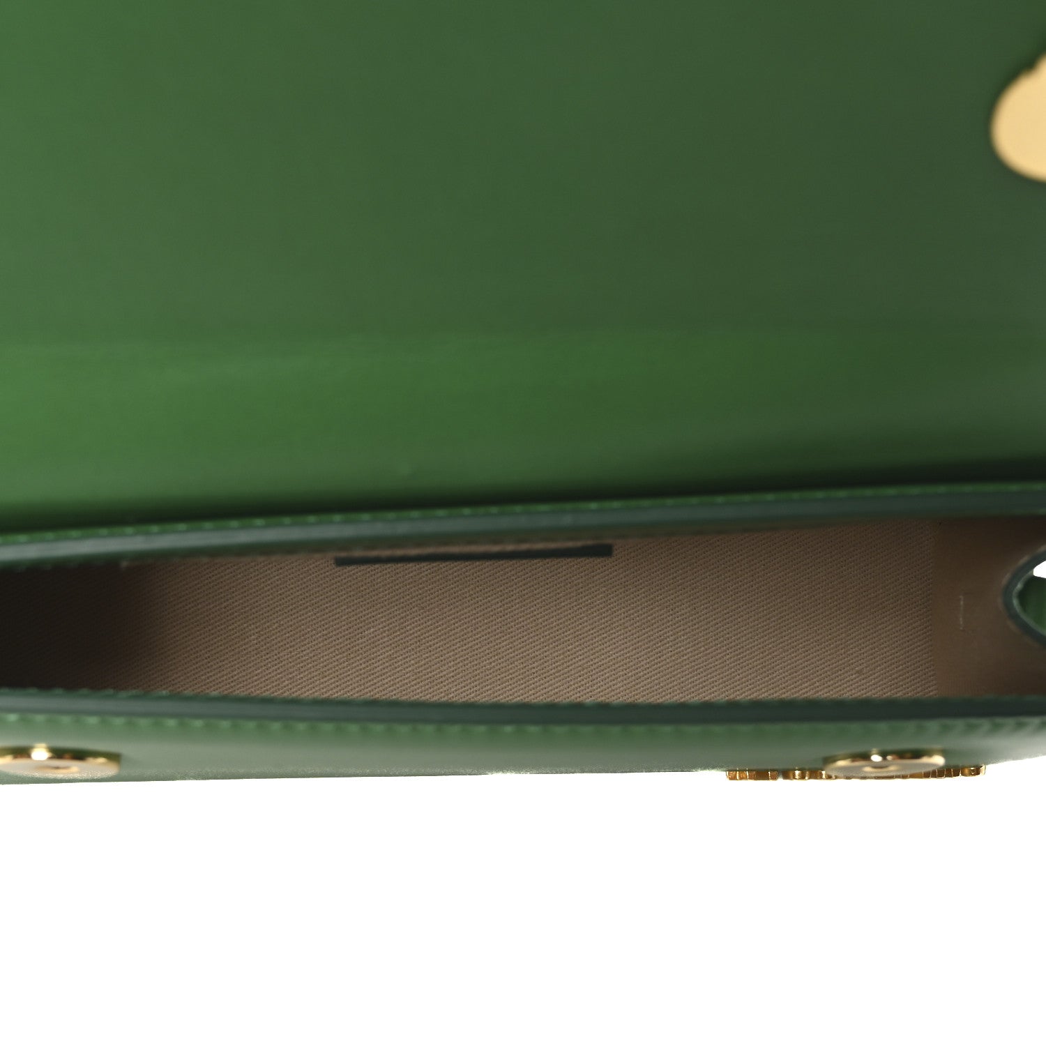 Smooth Calfskin Le Chiquito Long Green