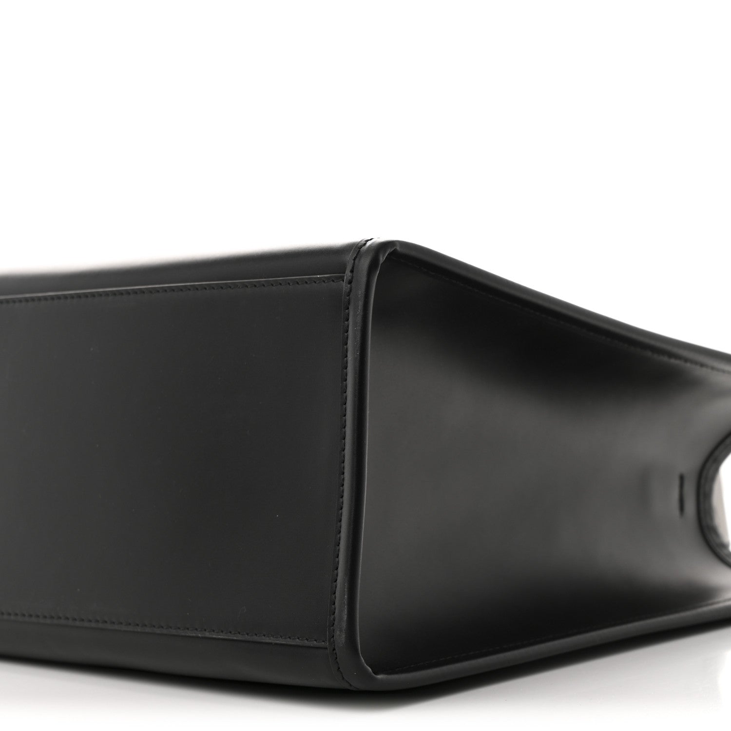 Vitello King Plexiglass Medium Fendi Sunshine Shopper Tote Black White