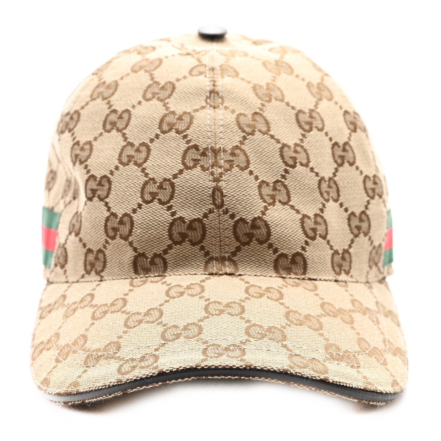 Monogram Web Baseball Hat M Beige Cocoa