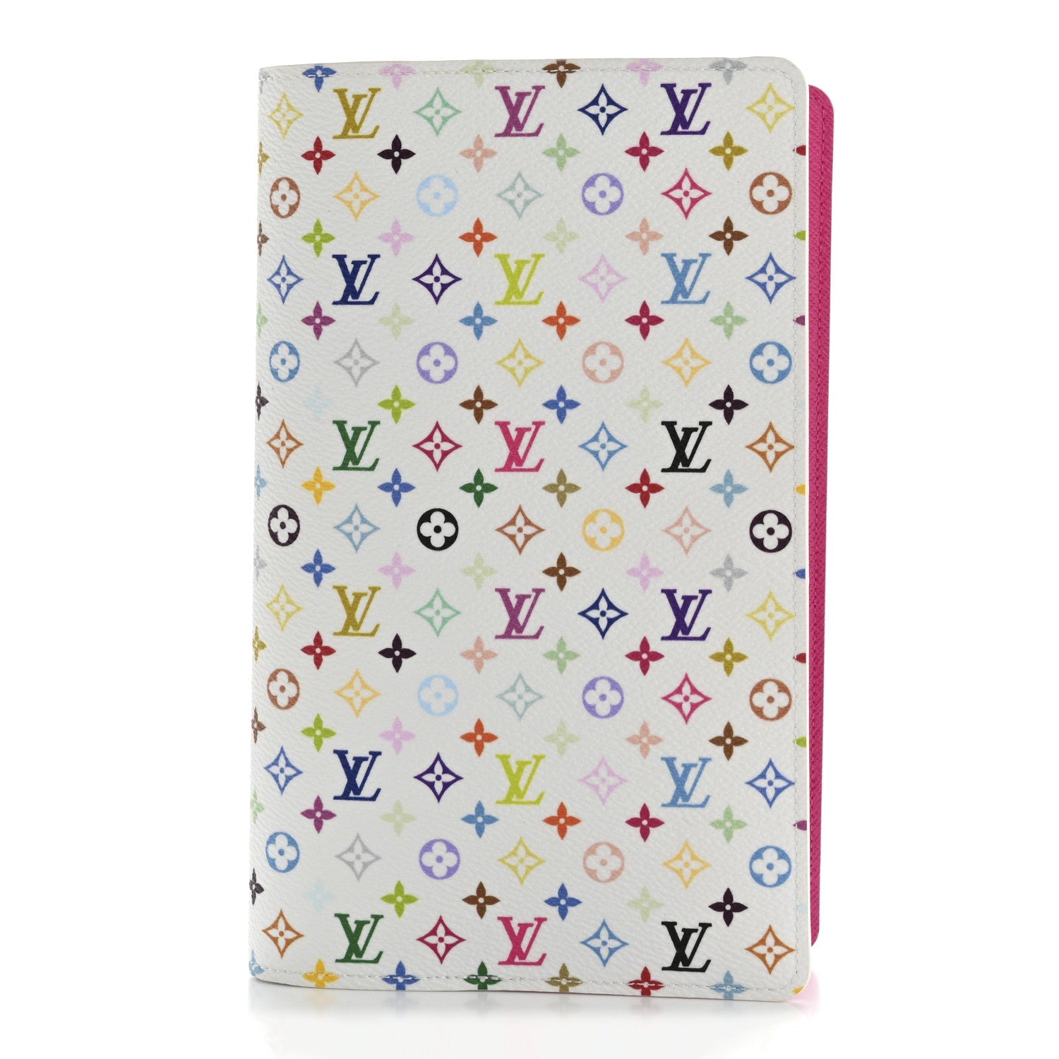 LV X TM Monogram Multicolor Emily Notebook Cover MM White