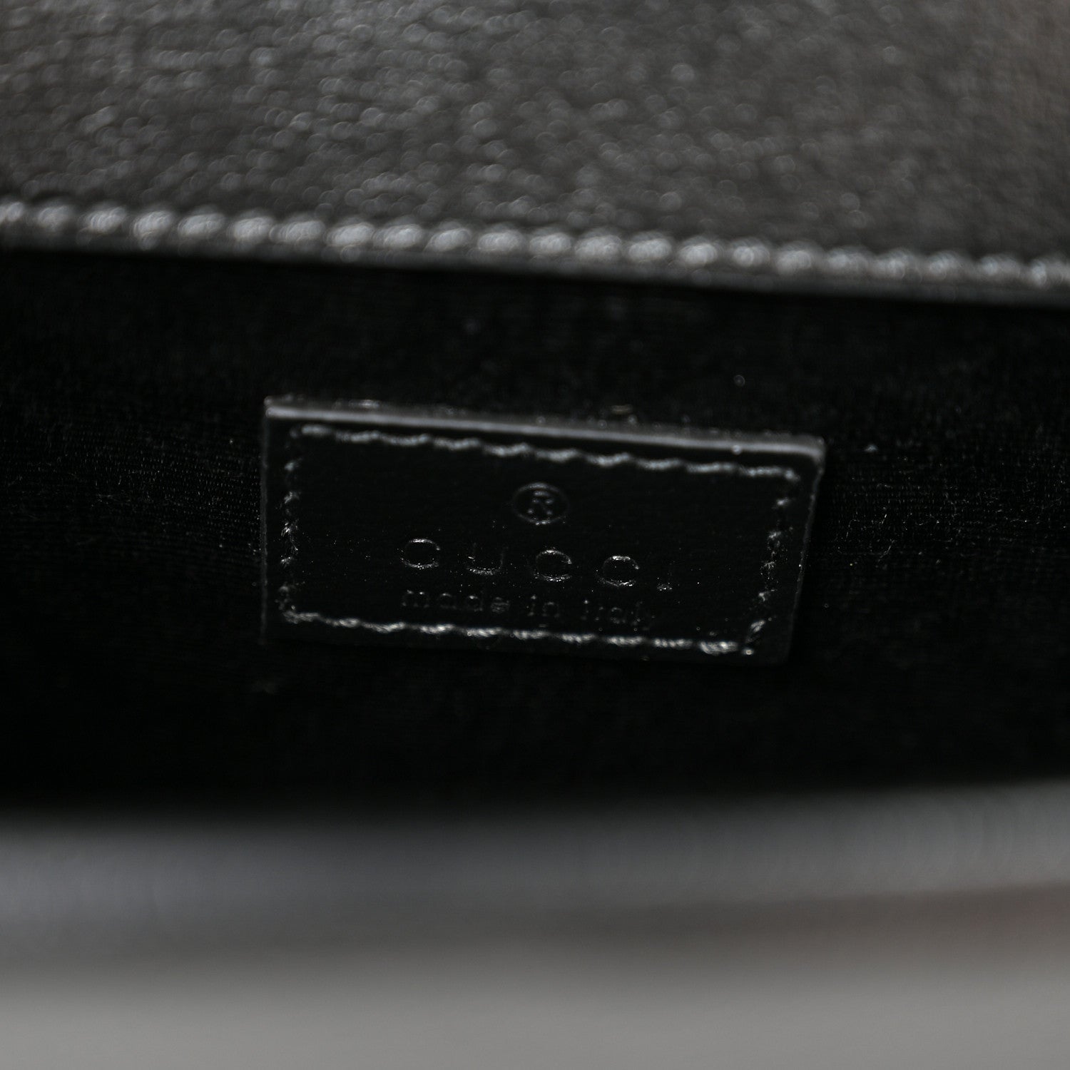 Satin Crystal GG Monogram Mini Dionysus Top Handle Bag Black