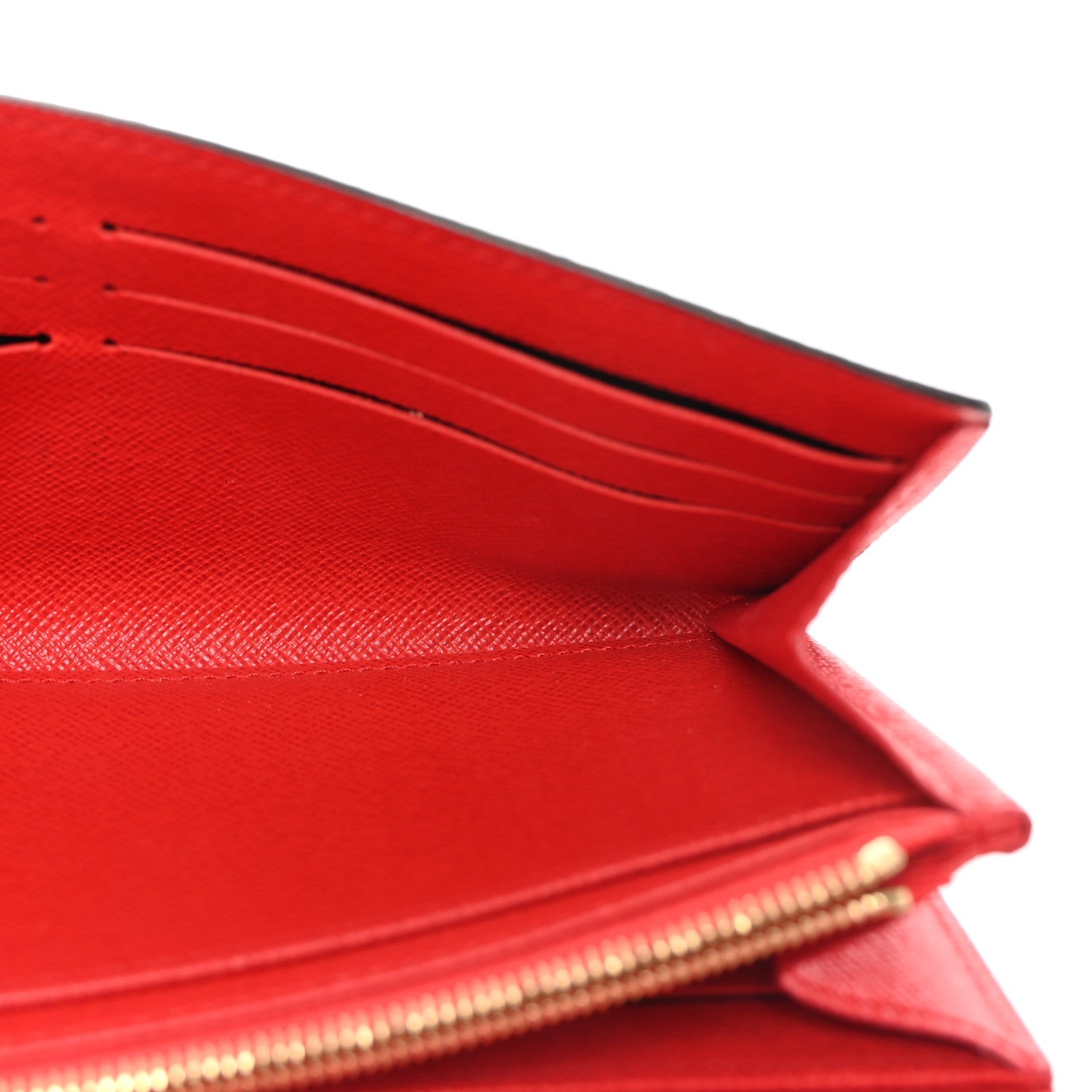 Monogram Sarah Wallet NM Coquelicot