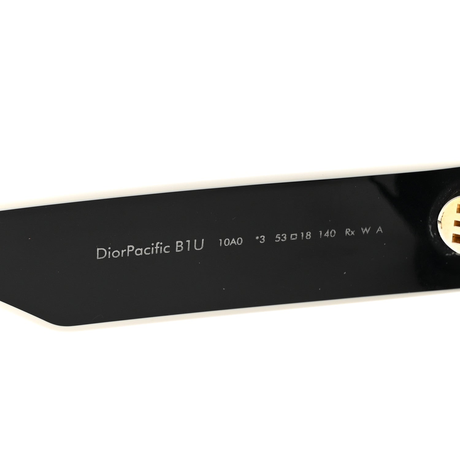 Acetate DiorPacific B1U Butterfly Sunglasses Black