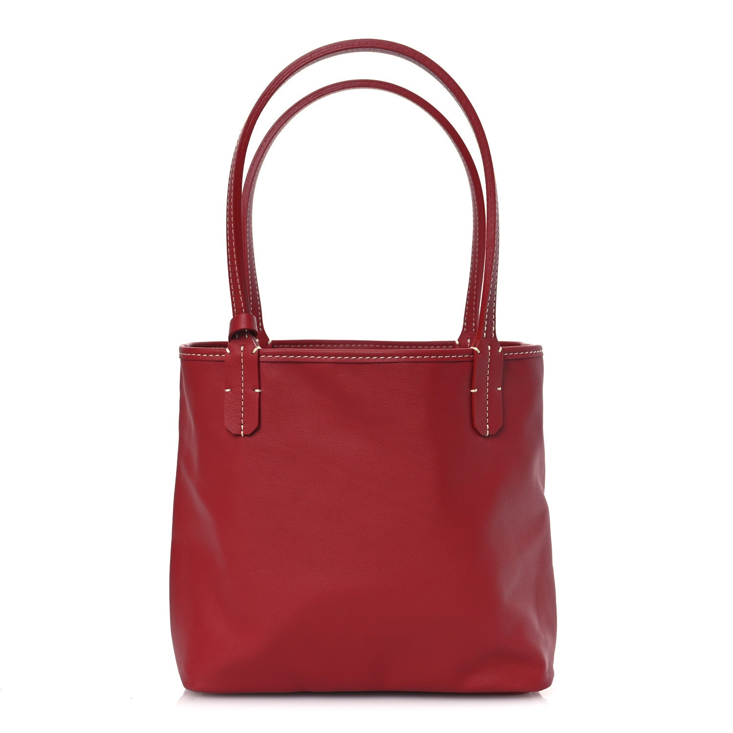 Goyardine Reversible Mini Anjou Red