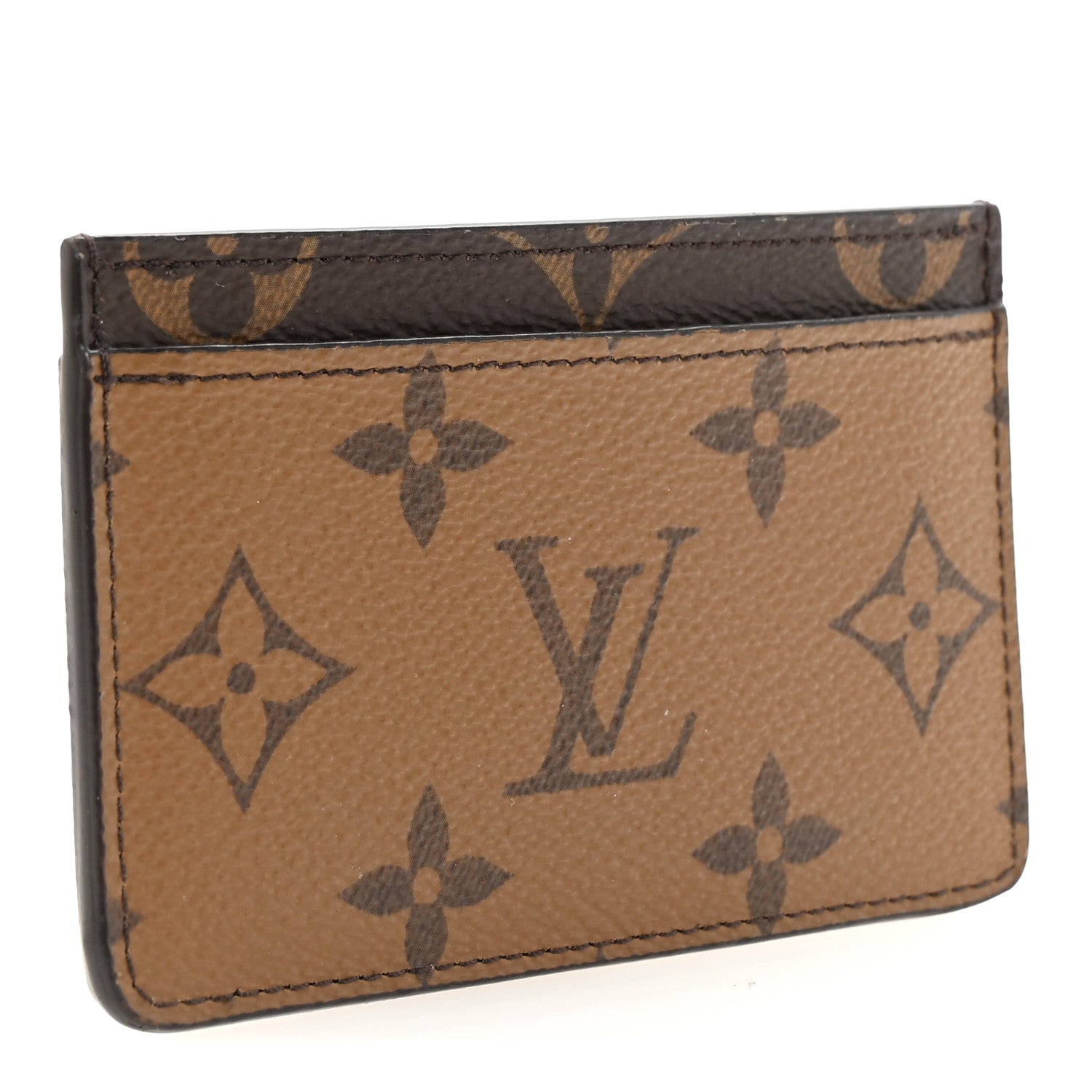 Reverse Monogram Card Holder