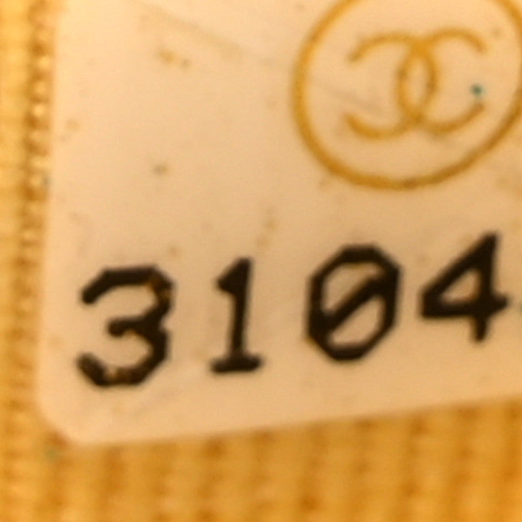 Caviar Quilted Mini Wallet On Chain WOC Yellow