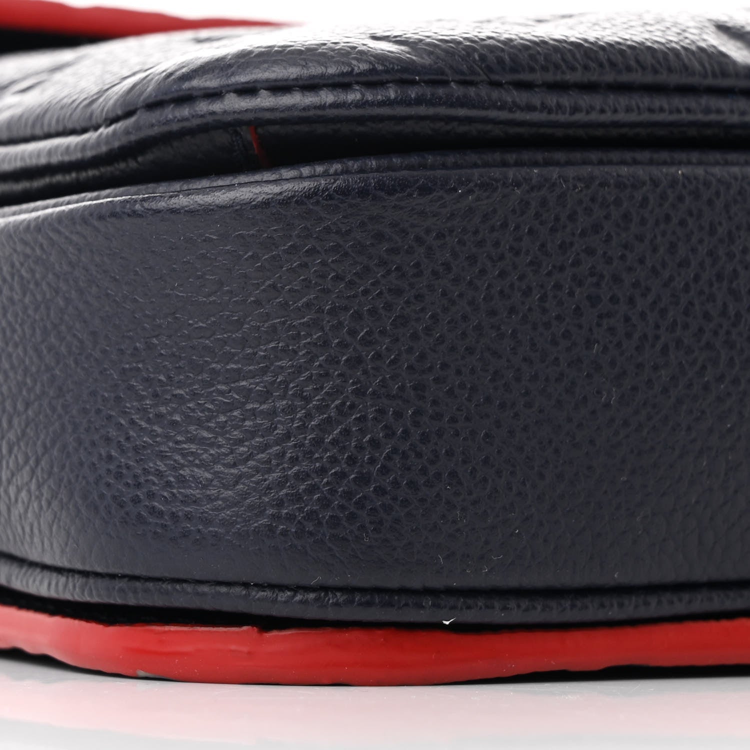 Empreinte Pochette Metis Marine Rouge