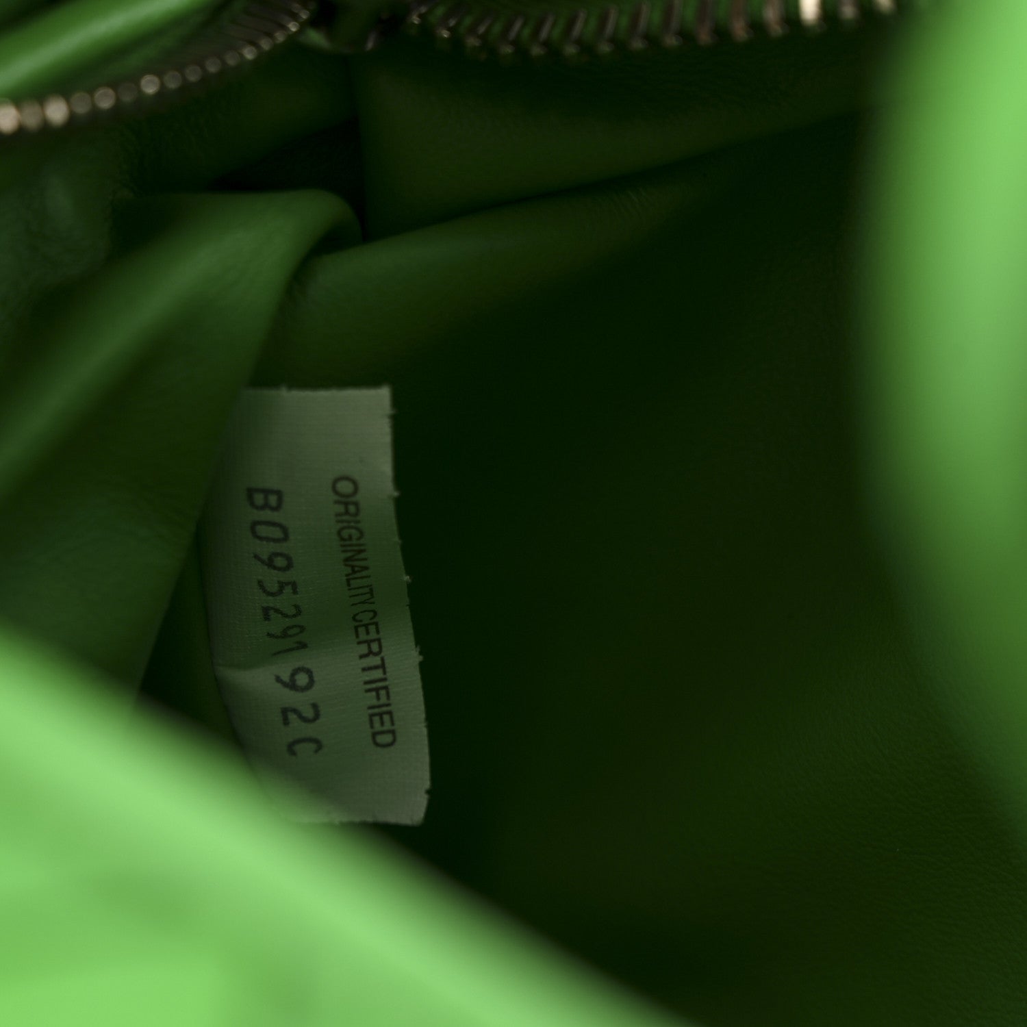 Nappa Intrecciato Mini Jodie Parakeet