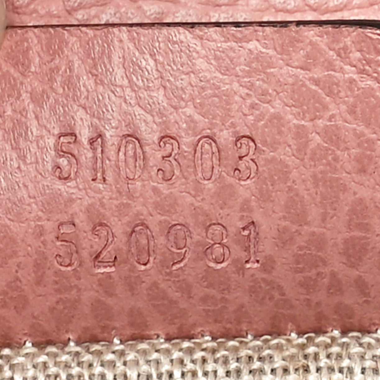 Dollar Calfskin Interlocking G Shoulder Bag Soft Pink