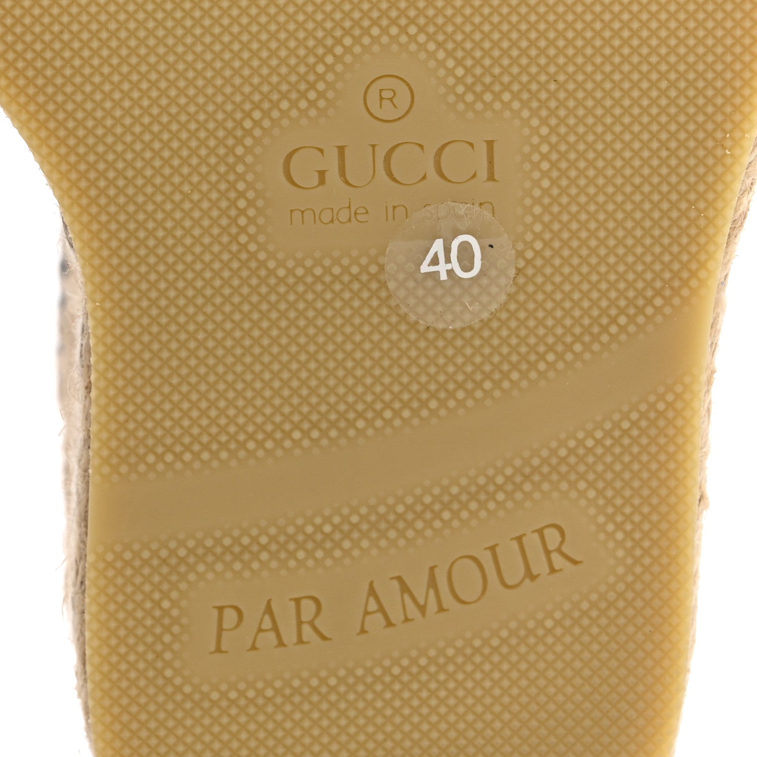 Canvas GG Ankle Wrap Platform Espadrille Wedges 40 Mystic White Royale Blue