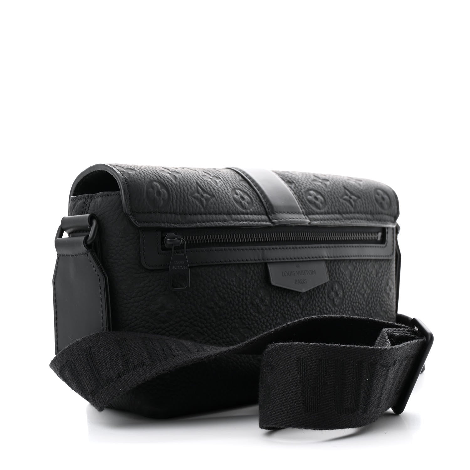 Taurillon Monogram S-Cape Messenger Black