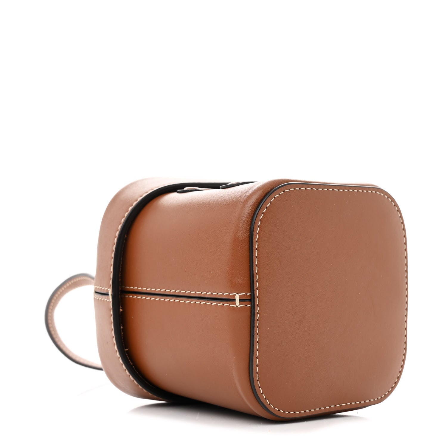 Smooth Calfskin Small Cuir Triomphe Box Tan