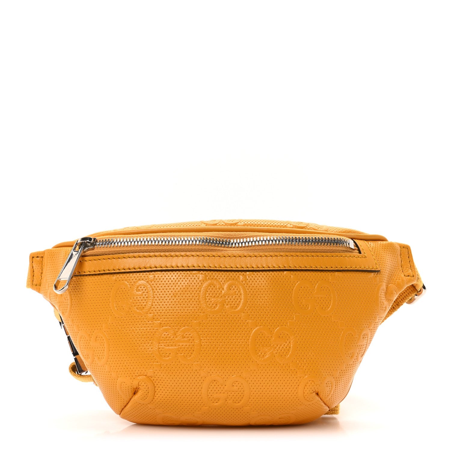 Calfskin GG Tennis Embossed Belt Bag Crop