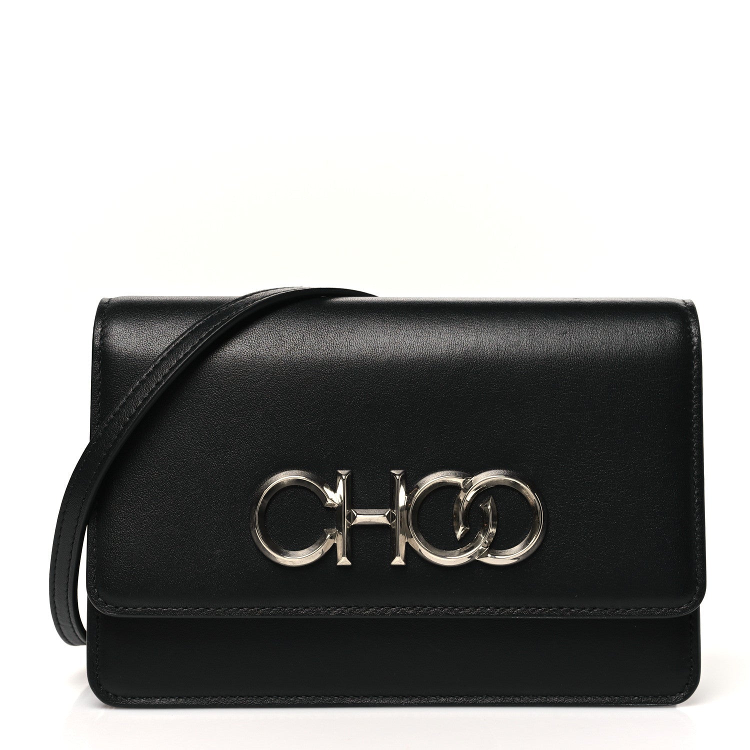 Nappa Logo Kalina Crossbody Bag Black