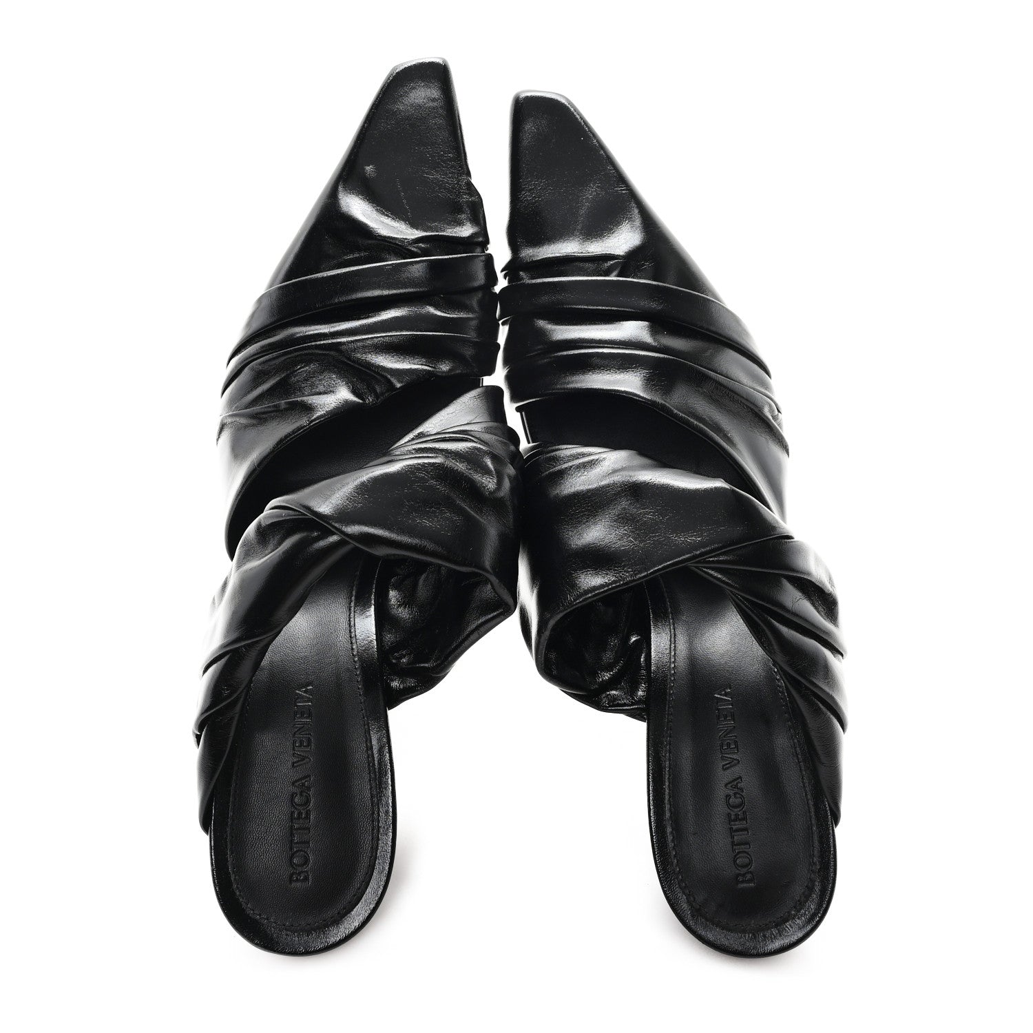 Cushion Lux Bunnie Mule Pumps 38.5 Black