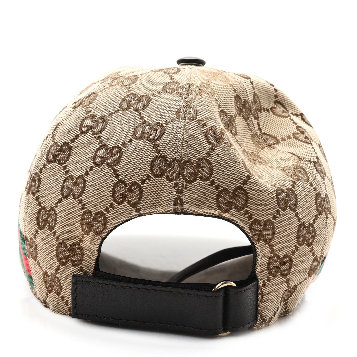 Monogram Web Baseball Hat M Beige Cocoa