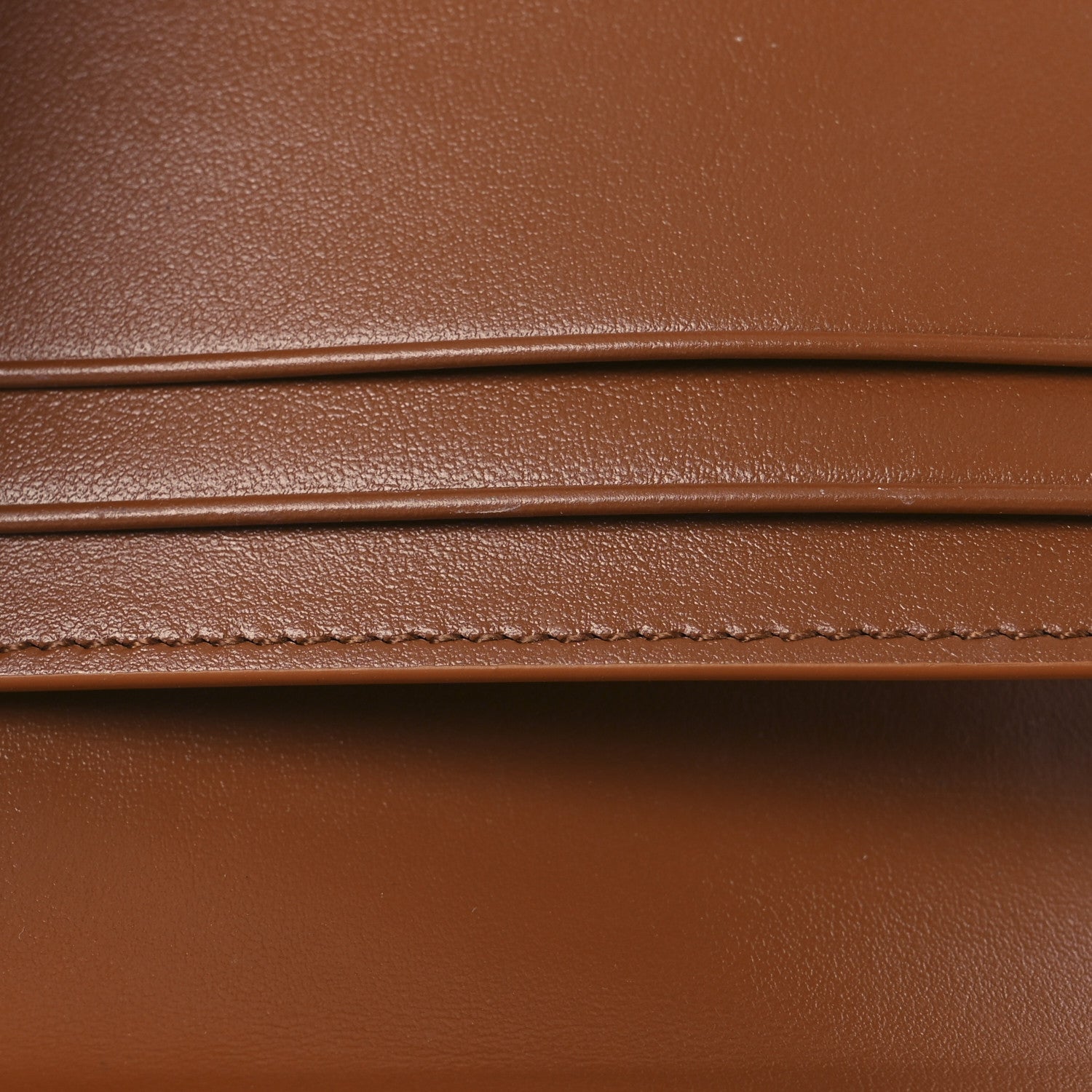 Shiny Smooth Lambskin Small Triomphe Wallet Tan