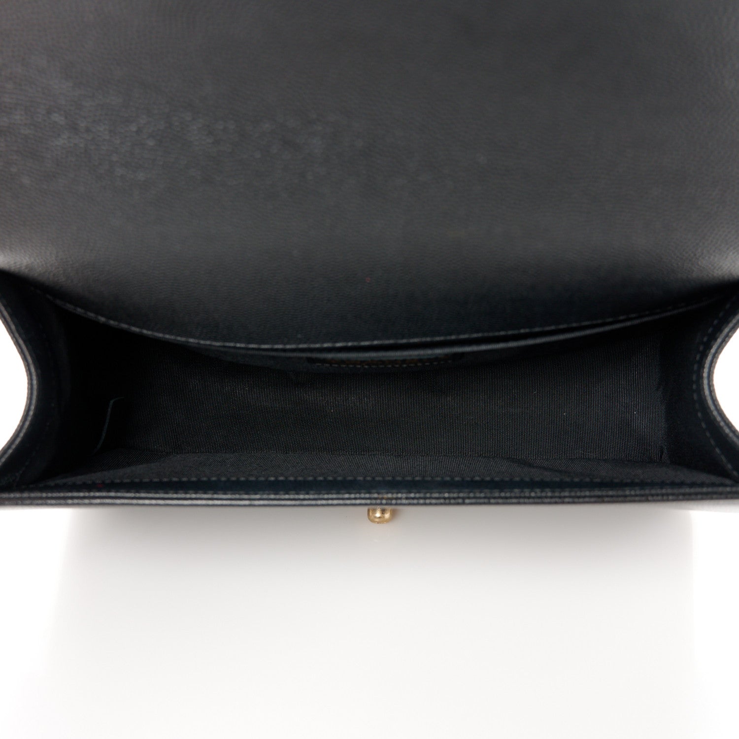 Caviar Quilted Medium Boy Flap Black