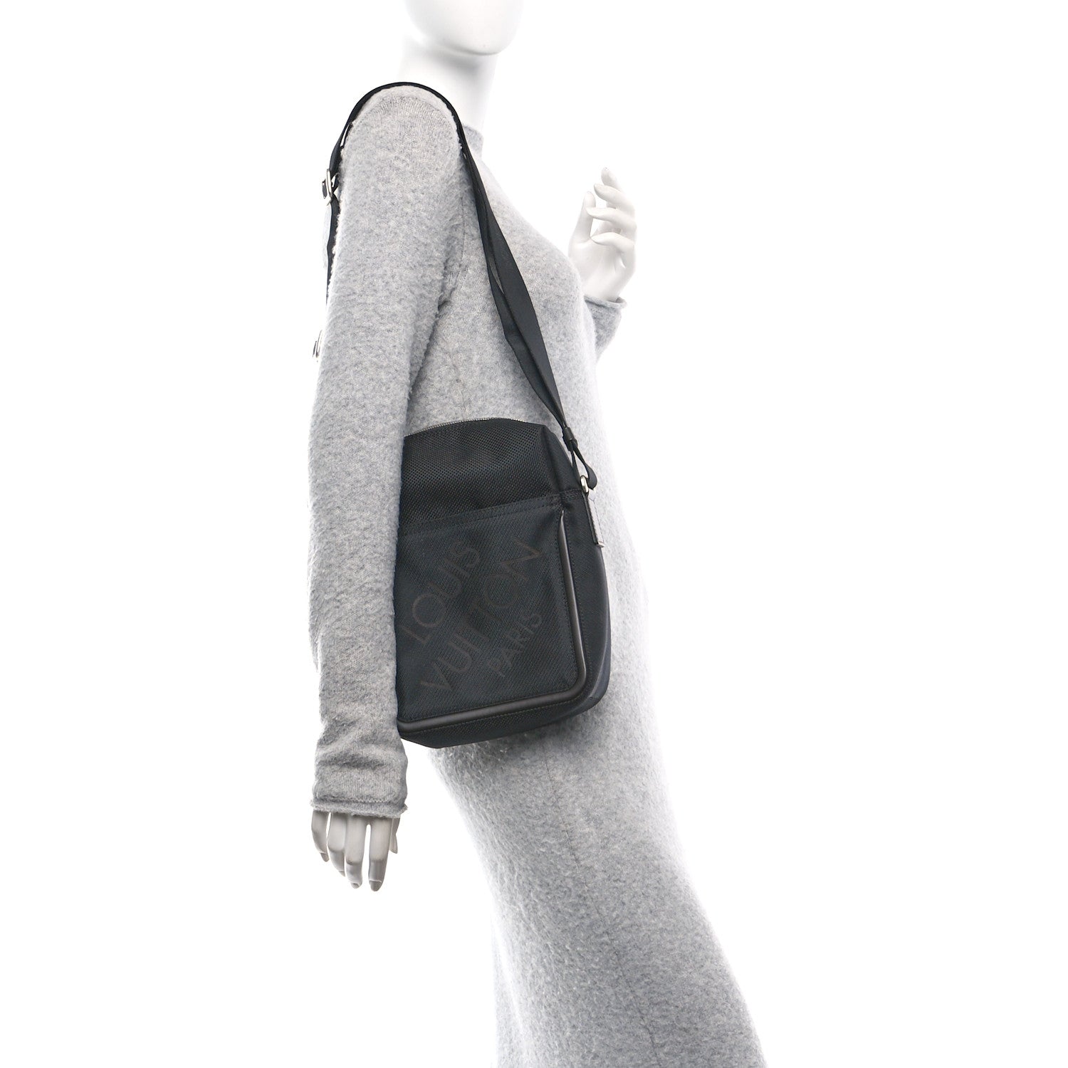 Damier Geant Citadin Messenger Black