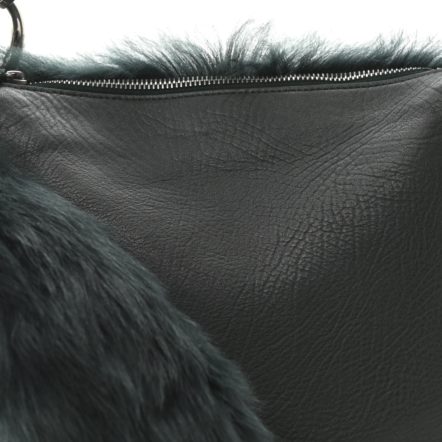 Shearling Small Knight Crossbody Bag Vine