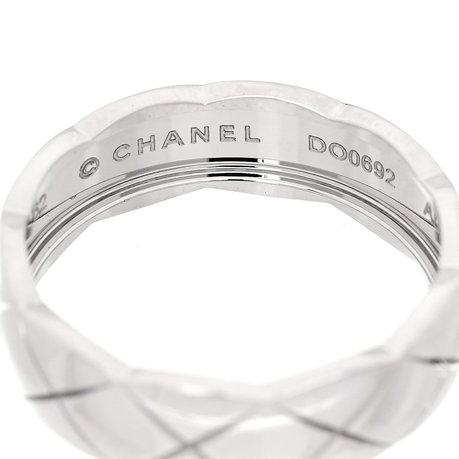 18K White Gold Small Coco Crush Ring 62 10