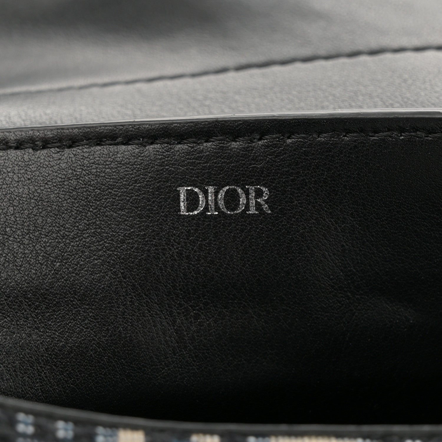 HOMME Oblique Saddle Belt Bag Blue