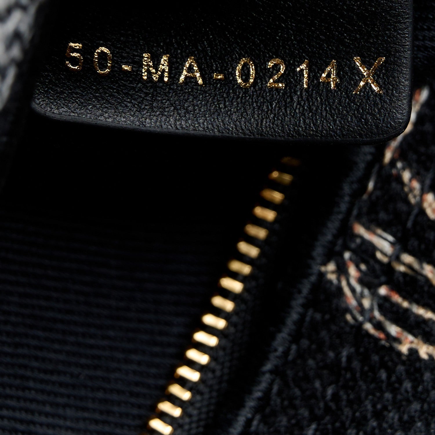 Canvas Embroidered Herbarium Medium Lady D-Lite Black Multicolor