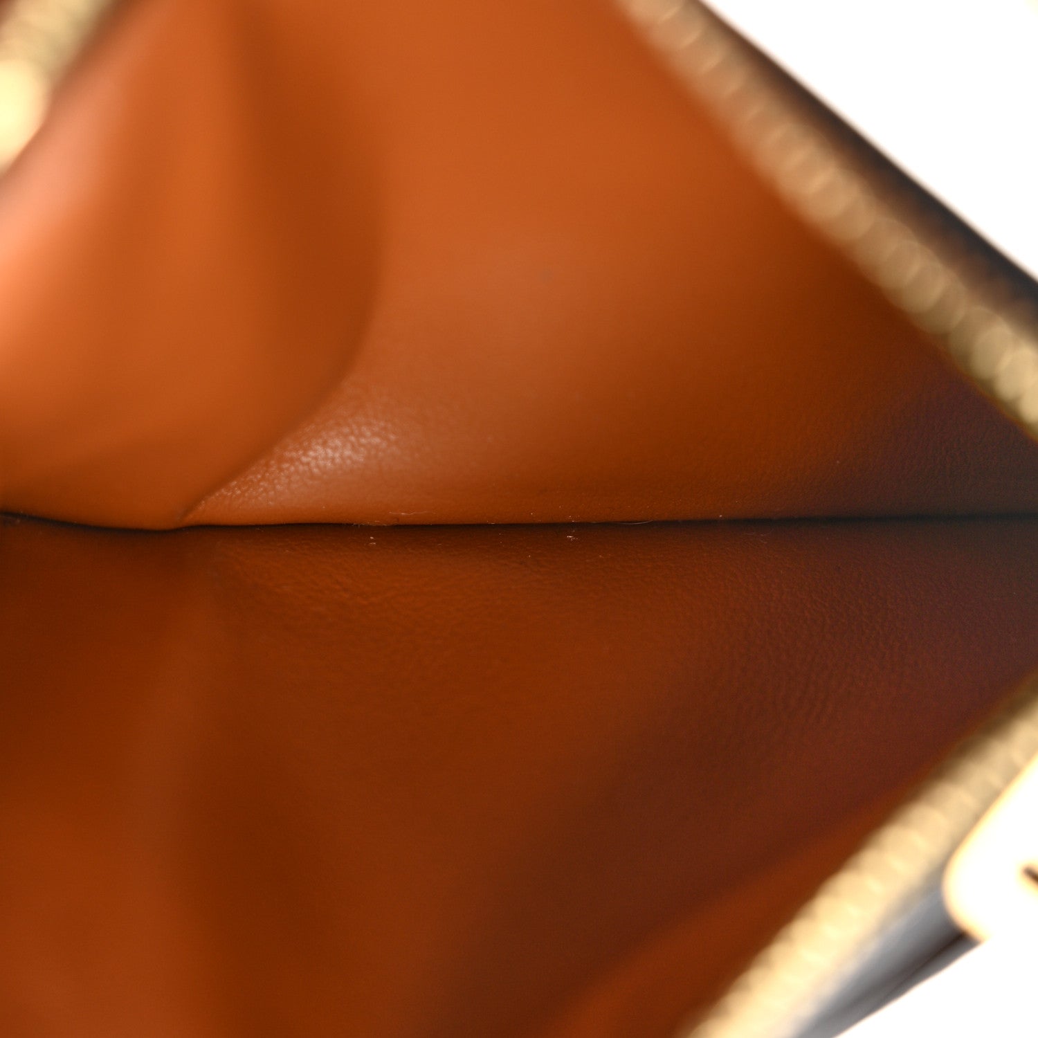 Triomphe Canvas Zipped Card Holder Tan