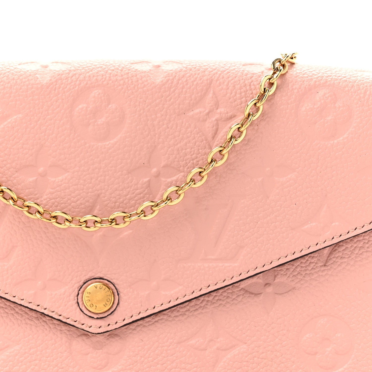 Empreinte Pochette Felicie Chain Wallet Rose Poudre