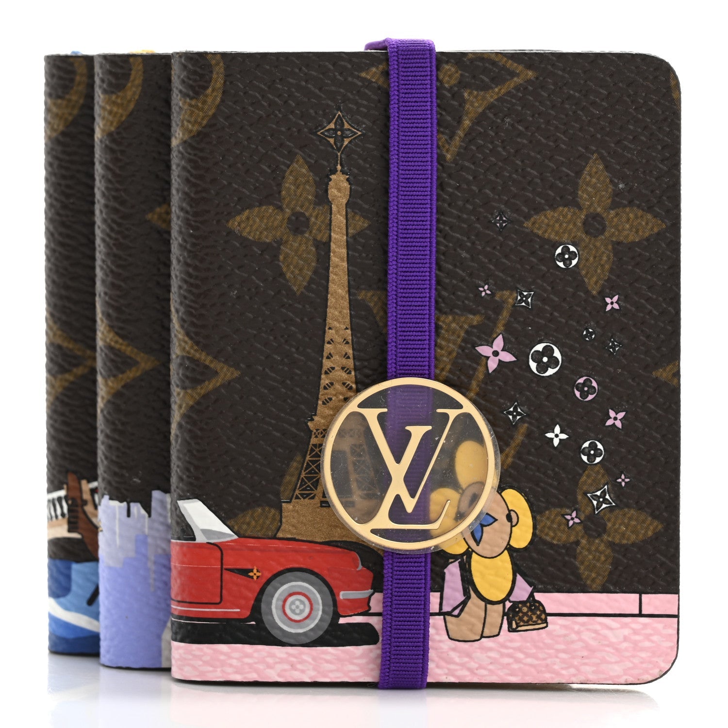 Monogram 2019 Christmas Animation Set of 3 Mini Jules Notebooks