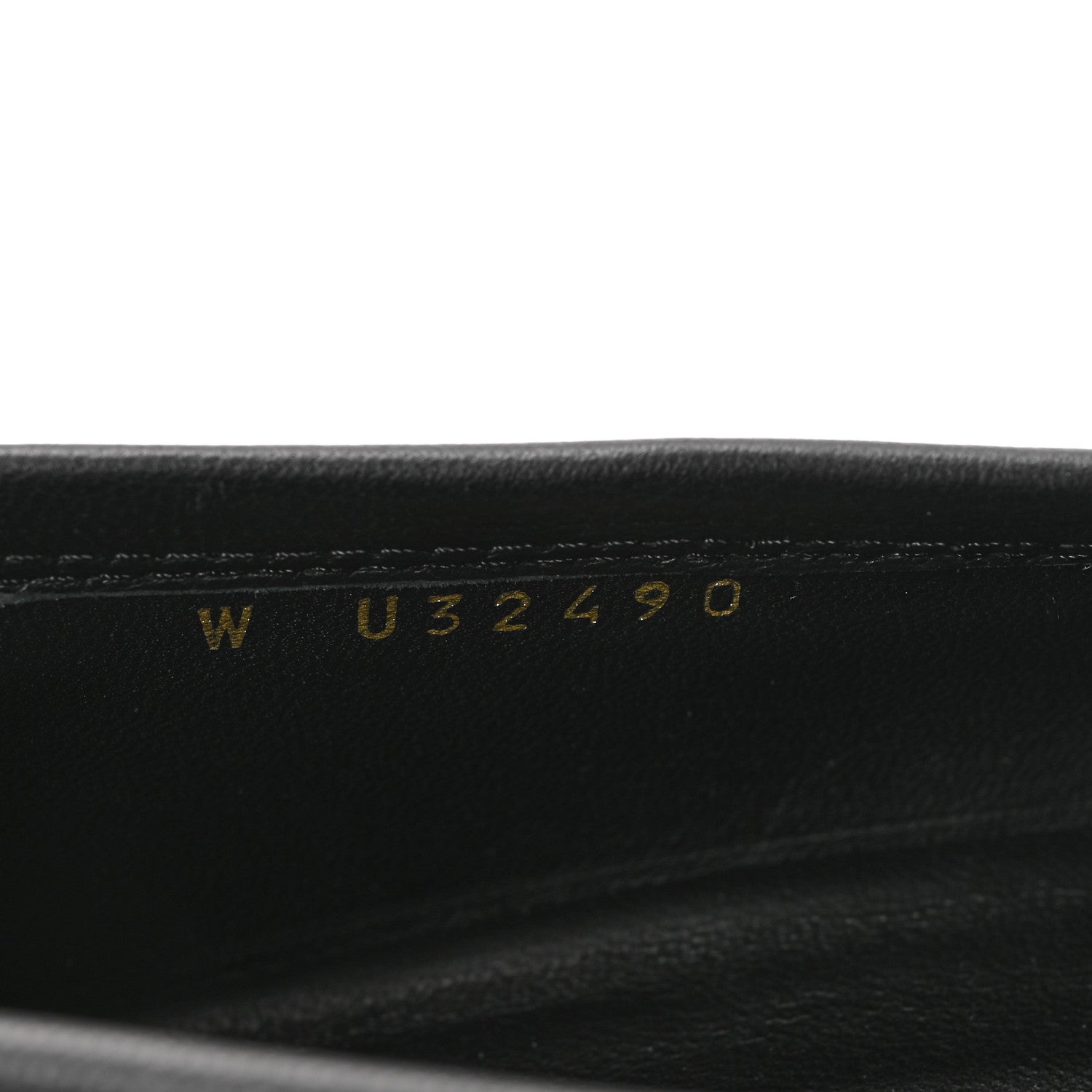 Lambskin Mens Stitched CC Loafers 42 Black