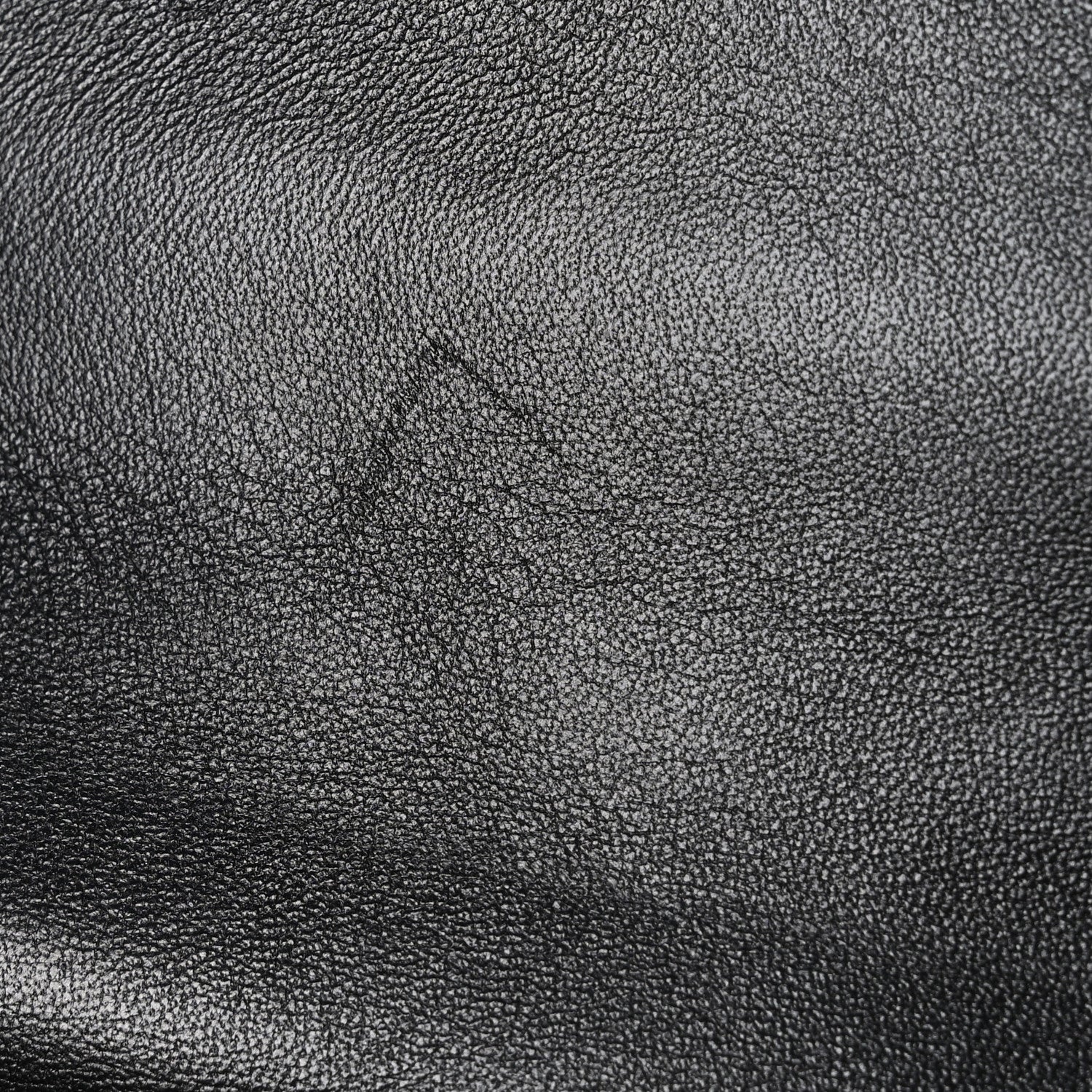 Lambskin Quilted Mini Chain Rows Flap Black