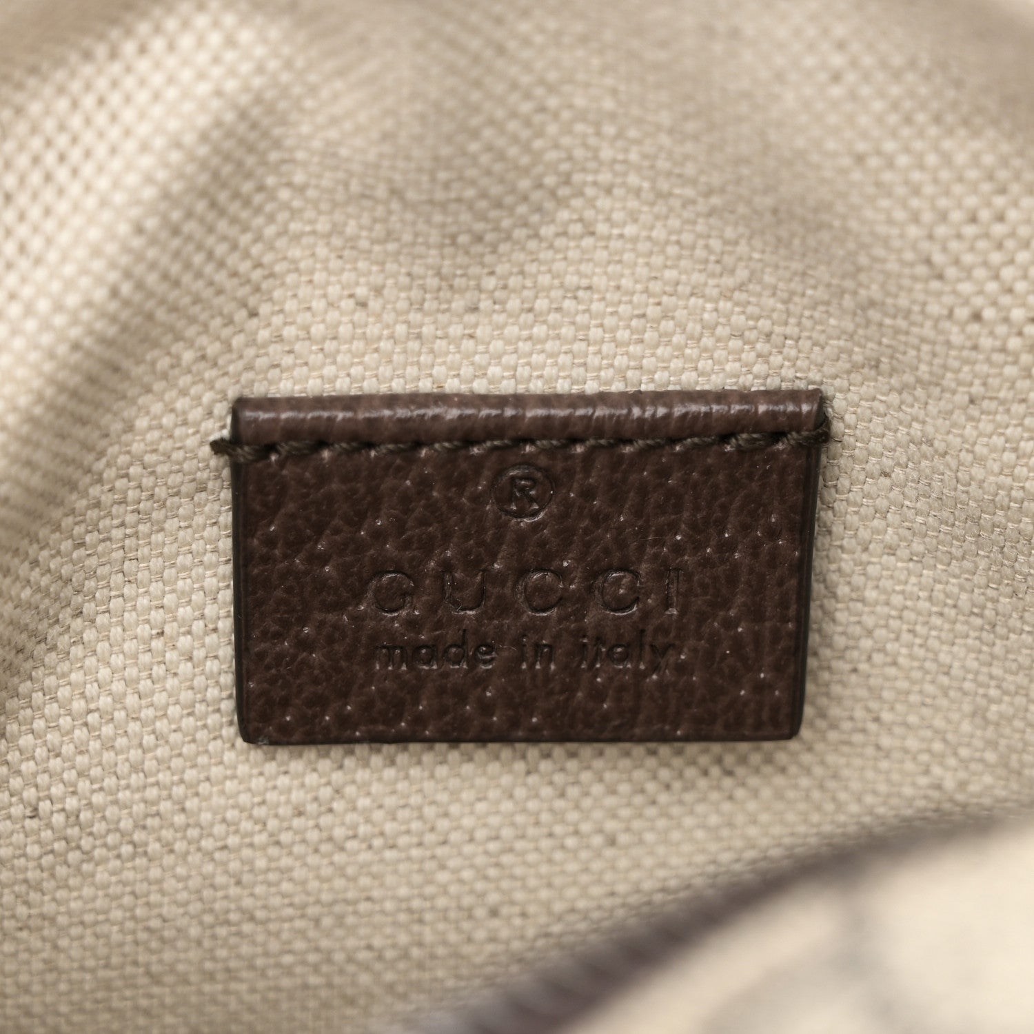 GG Supreme Monogram Mini Neo Vintage Double Zip Messenger Bag Beige New Acero Crop