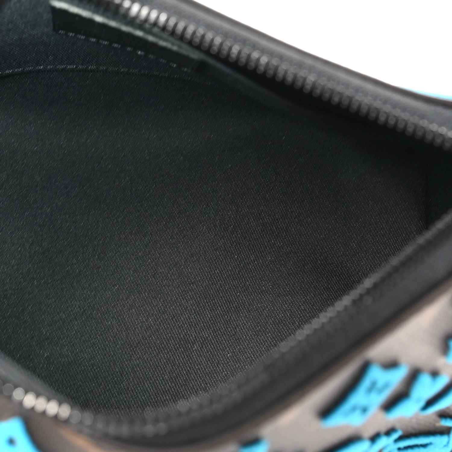 Monogram Tuffetage Triangle Messenger Turquoise