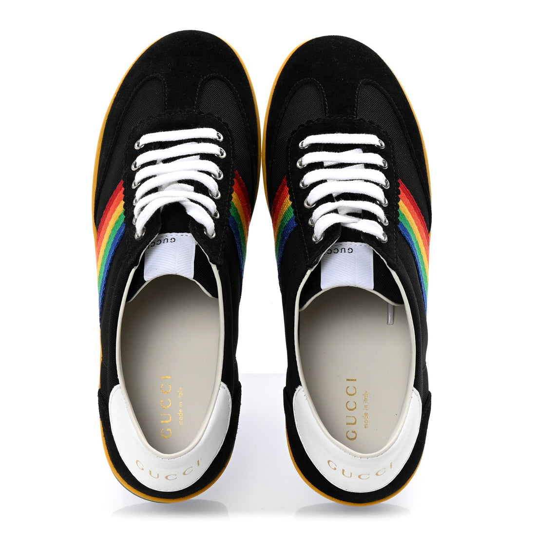 Suede Rainbow Womens G74 Sneakers 35 Black
