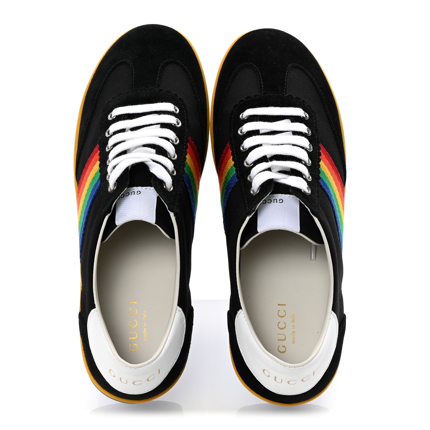 Suede Rainbow Womens G74 Sneakers 35 Black