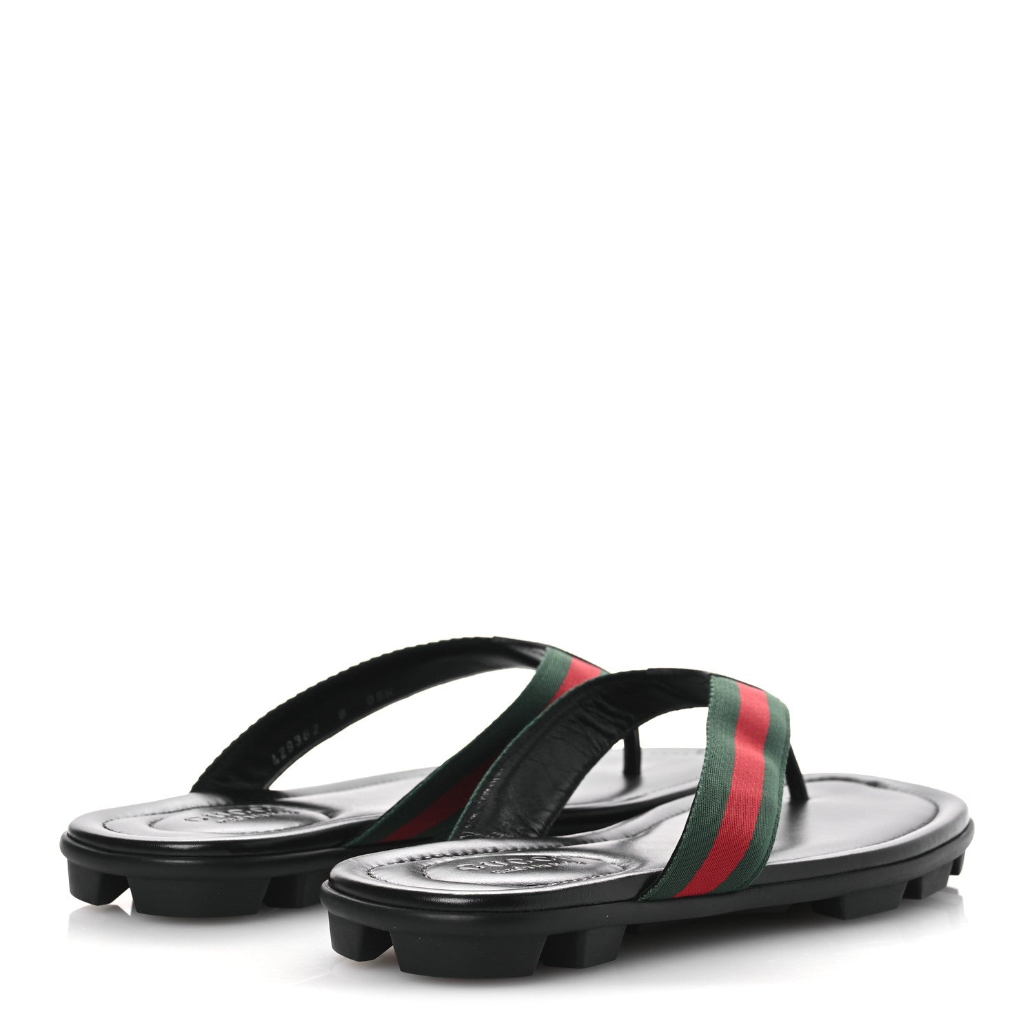 Nylon Calfskin Web Mens Cleat Sole Thong Sandals 8 Black Red Blue