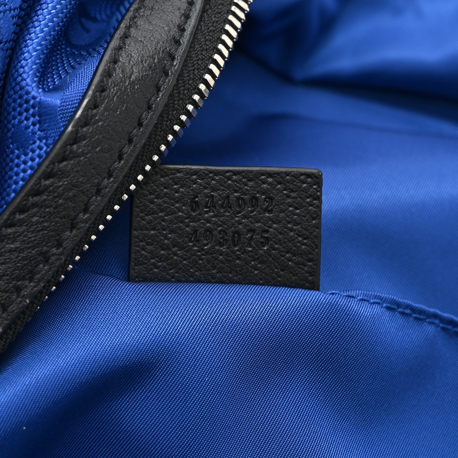 Econyl Nylon Monogram Off The Grid Backpack Guilted Blue Black