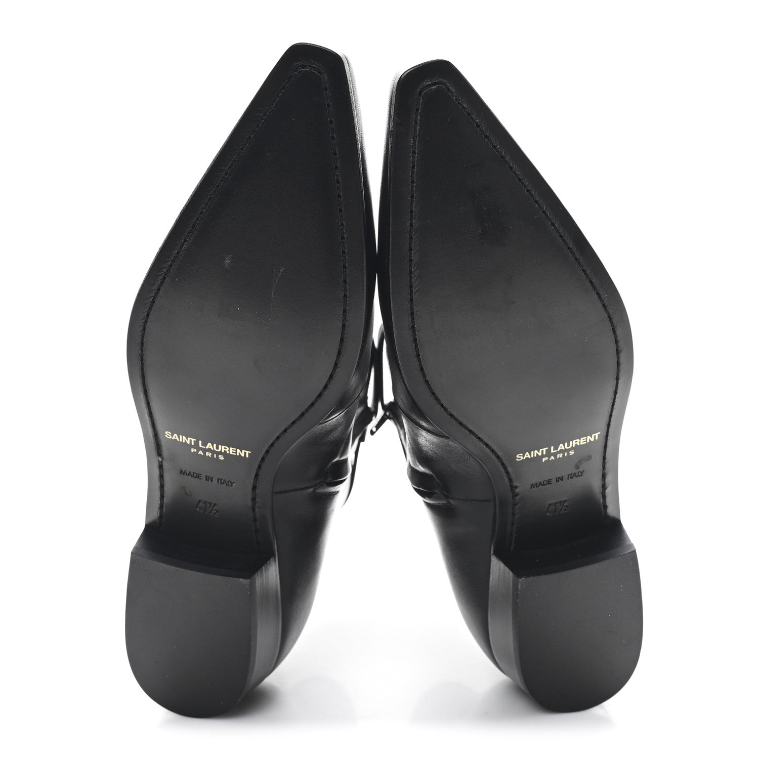 Calfskin Mens Arsun Ankle Boots 41.5 Black