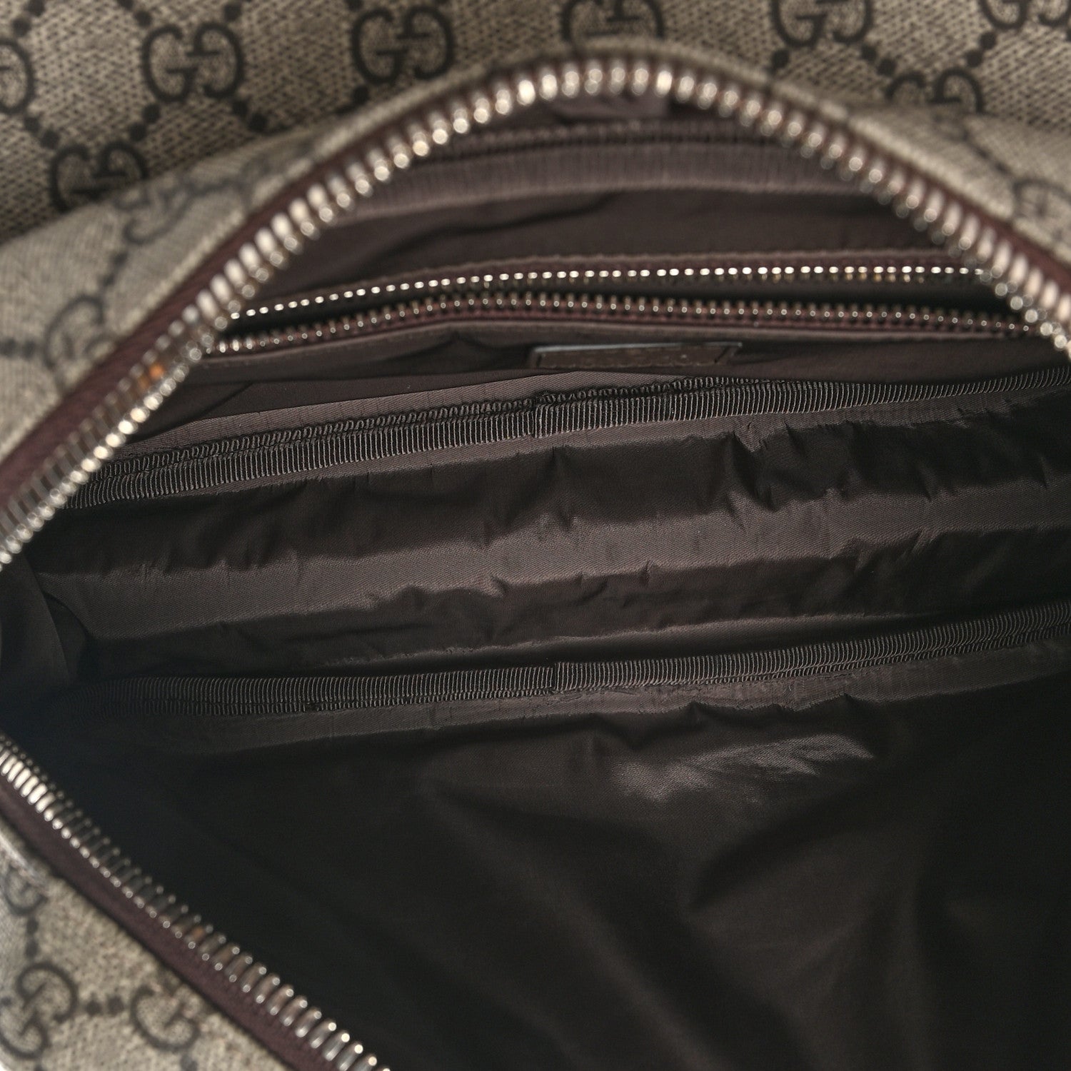 GG Supreme Small Messenger Bag Beige Ebony