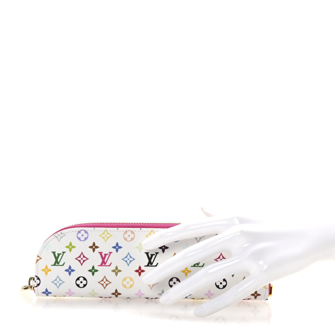 LV X TM Monogram Multicolor Charlotte Pencil Pouch Fuchsia