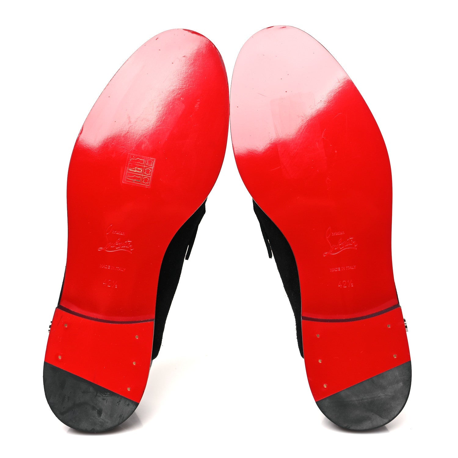 Crosta Alligator Embossed Mens Penny No Back Flat 42.5 Black