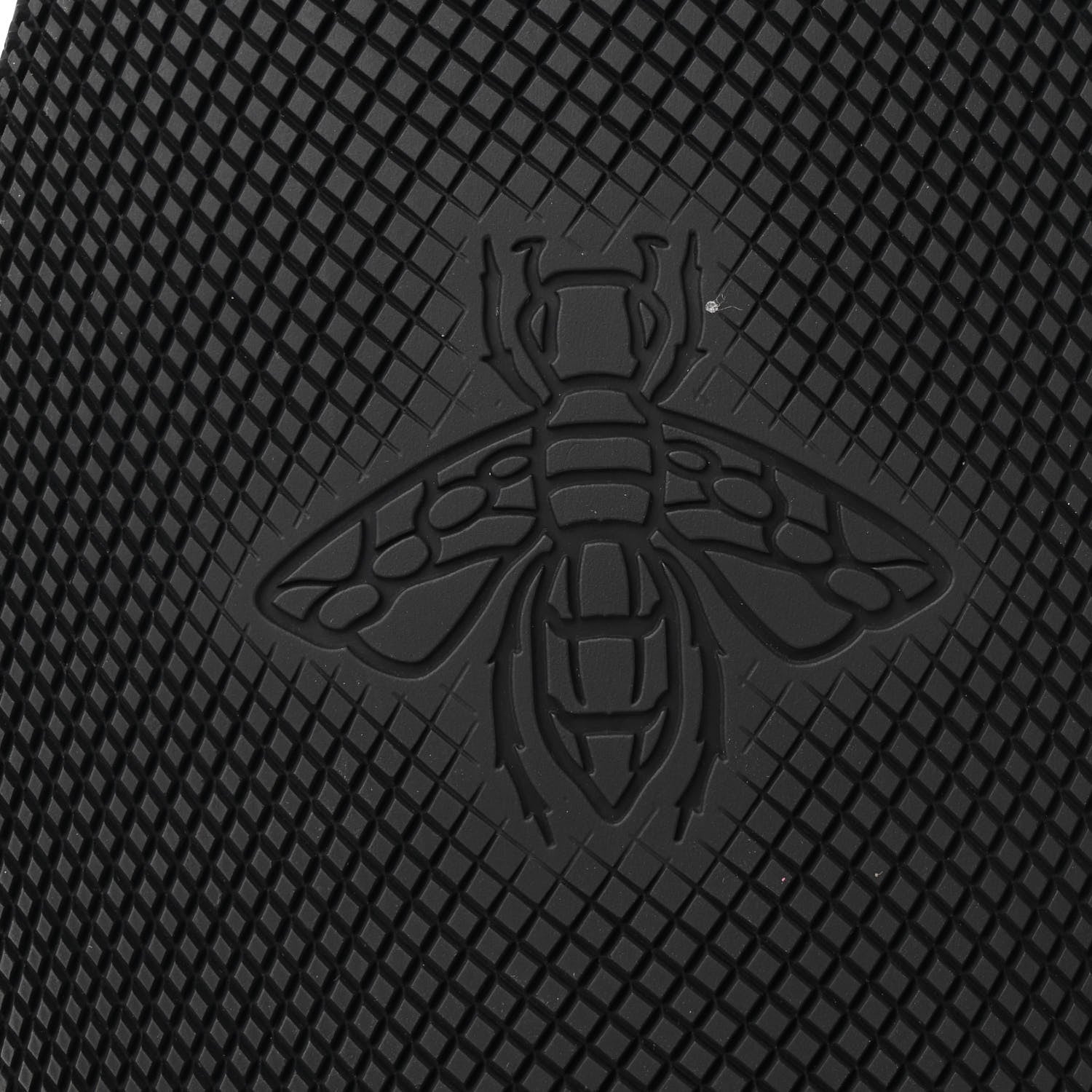 Calfskin Web Mens Screener Sneakers 9 Black White