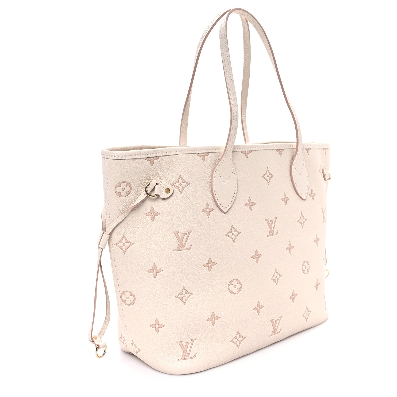Monogram Debossed Neverfull MM Eden