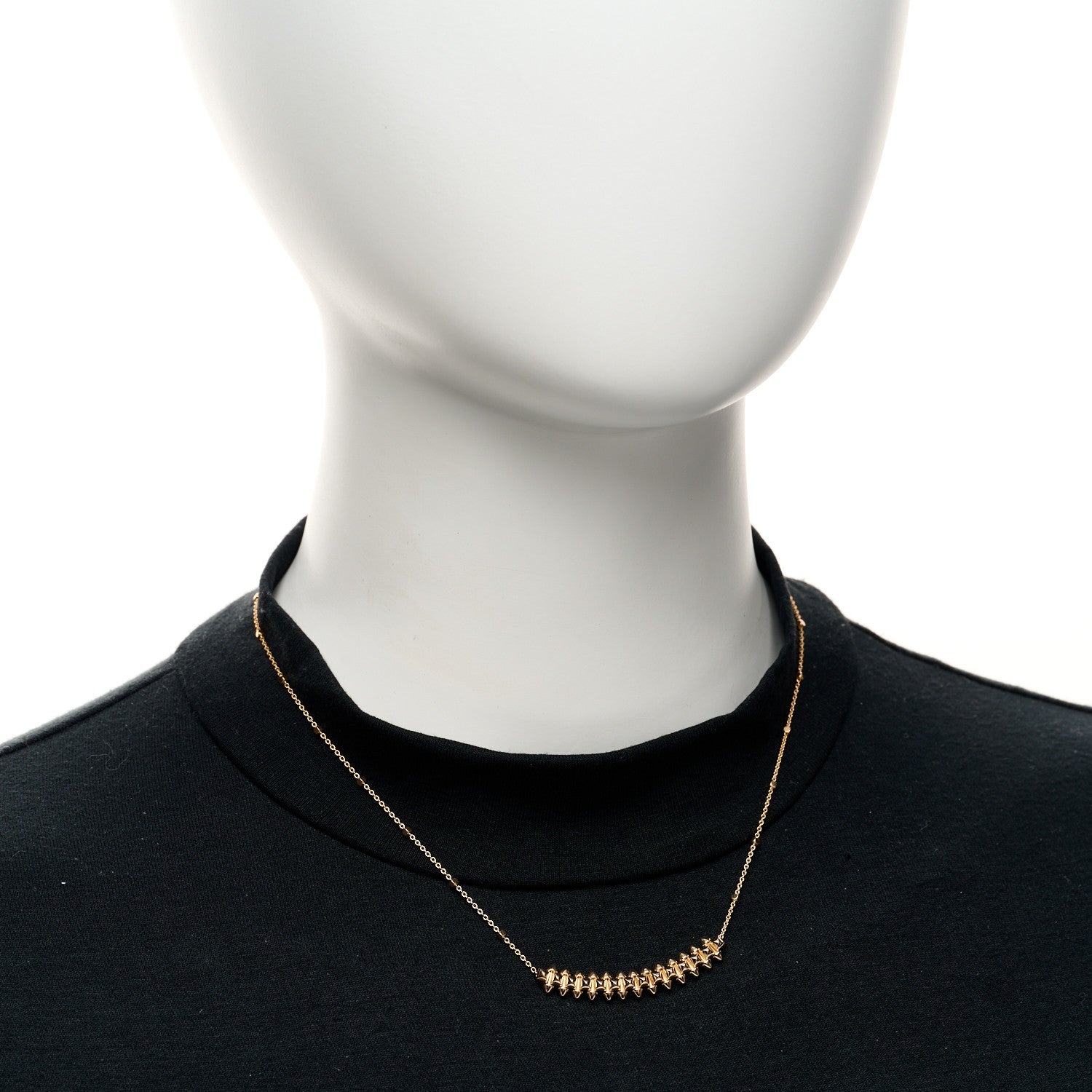 18K Pink Gold Small Clash de Cartier Necklace