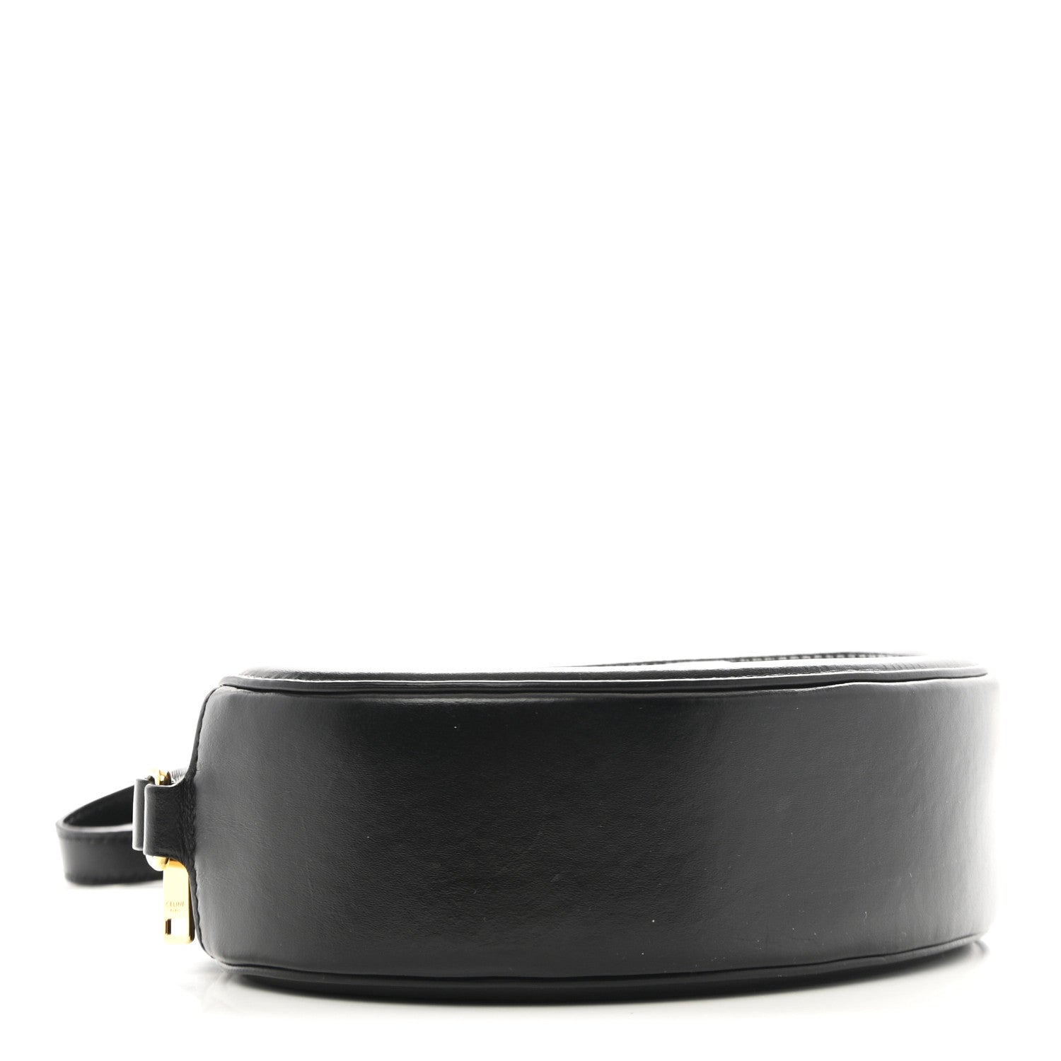 Smooth Calfskin Cuir Triomphe Oval Bag Black