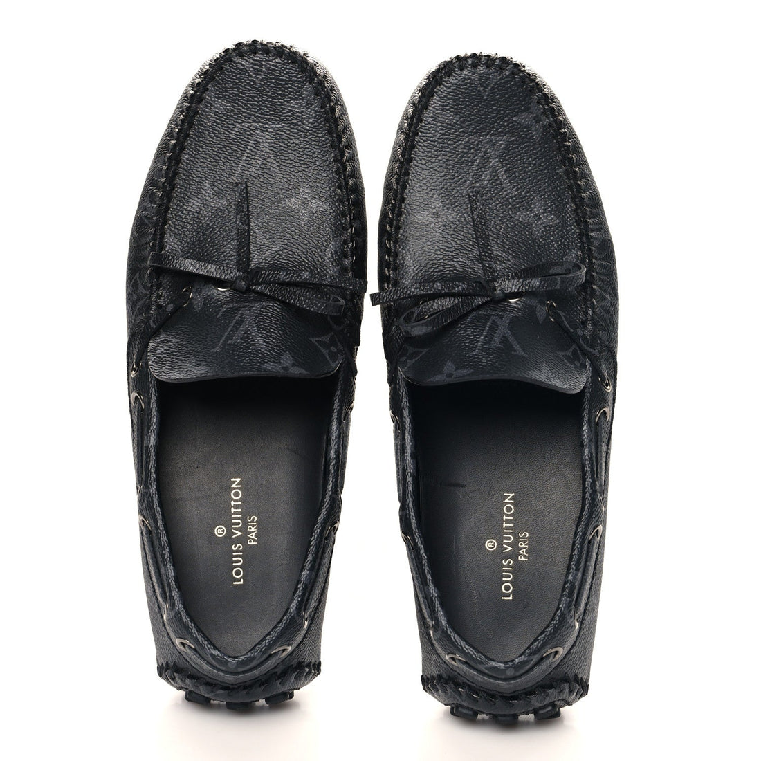 Monogram Eclipse Mens Arizona Car Shoe Moccasin Loafers 6
