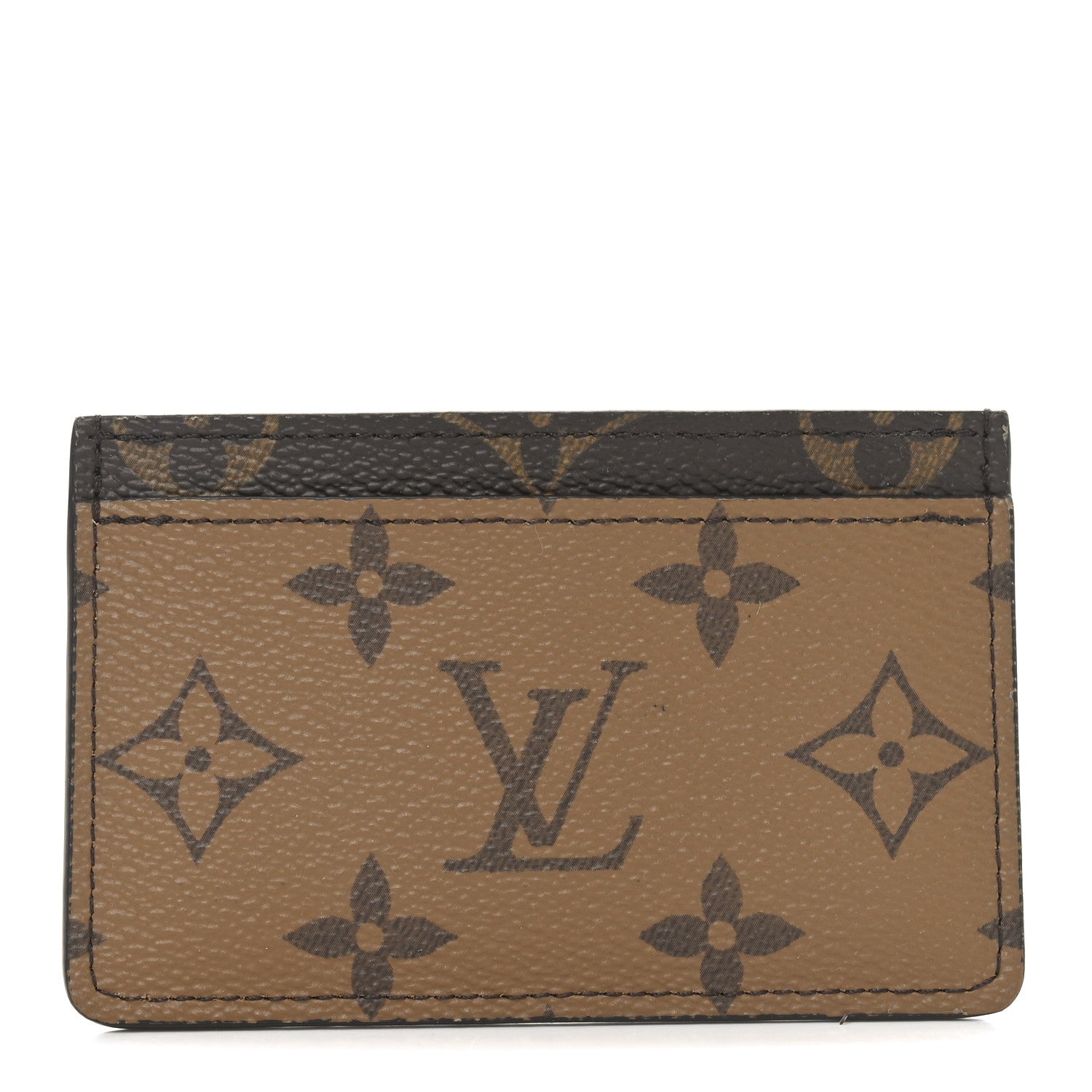 Reverse Monogram Card Holder