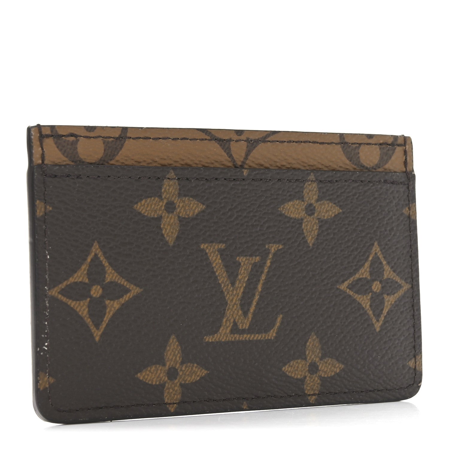 Reverse Monogram Card Holder