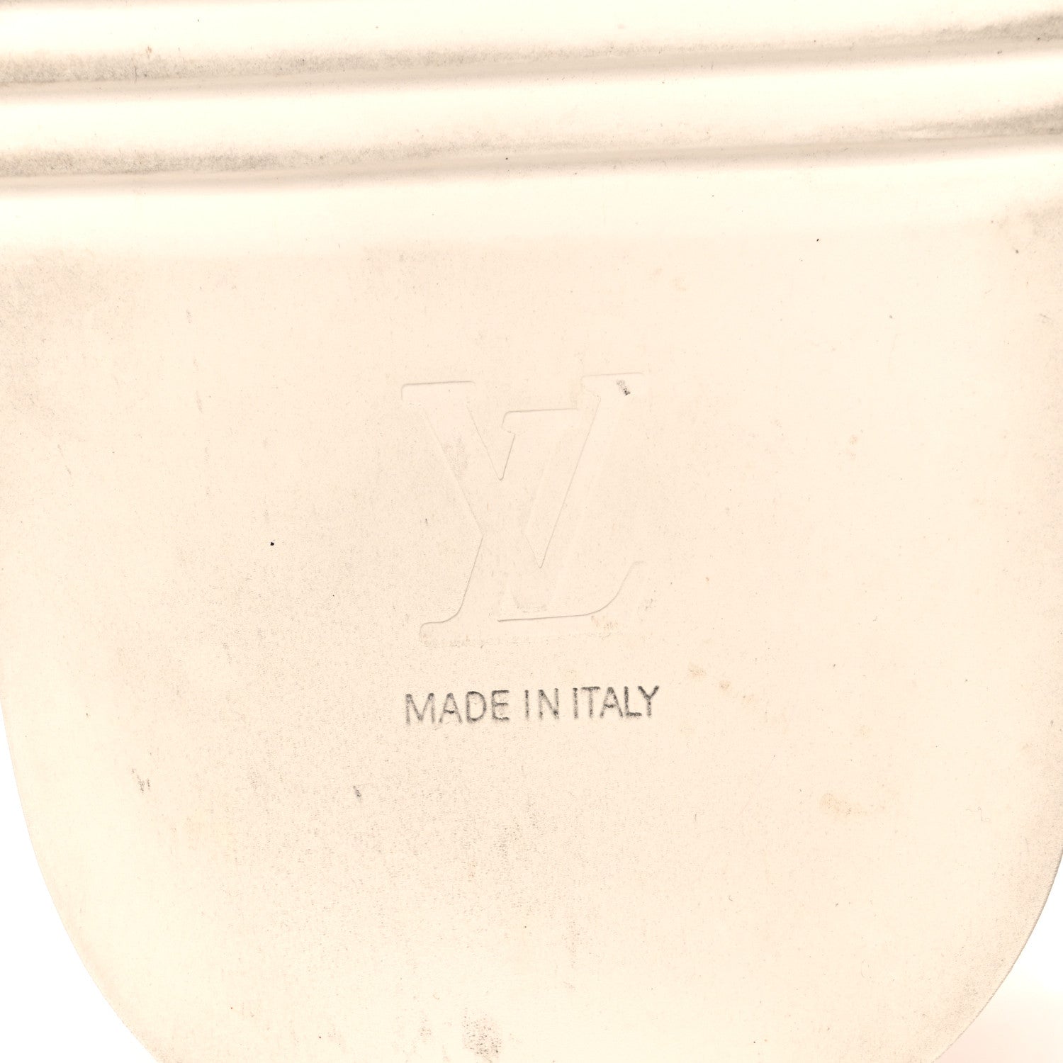 Raffia LV Easy Mens Mule 9.5 Beige